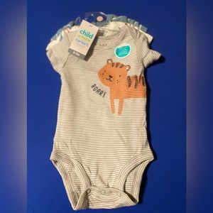Animal Print 3pk baby onesies 🆕